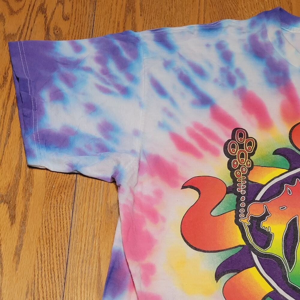 Original Vintage 1998 PHISH Summer Tour Tie-Dye T-SHIRT Tee XL Phish Rare Delta - Picture 2 of 16